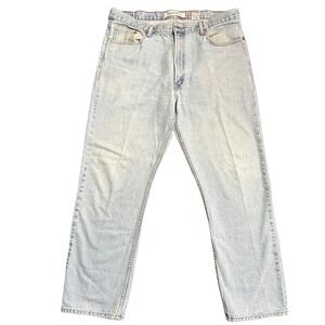 Levi Strauss 505 VTG Y2K 2004 Regular Fit Jeans W40 L32 Light Wash Denim Classic